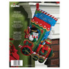 Bucilla Felt Stocking Applique Kit 18" Long-Candy Express - 86147 - 046109861470