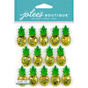 Jolee's Cabochon Dimensional Repeat Stickers-Pineapple - E5021950 - 015586969535