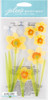 Jolee's Vellum Stickers-Daffodils - SPJV010 - 015586638615