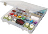 ArtBin Super Satchel Slim 8-28 Compartments-15.25"X14"X2" Translucent - 9101AB