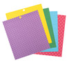 DCWV Double-Sided Cardstock Stack 6"X6" 48/Pkg-Bright Patterns, 12 Colors/4 Each - PS006103