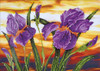 Diamond Dotz Diamond Art Kit 23.5"X17.75"-Iris Sunset - DD9016