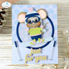 Elizabeth Craft Cute & Whimsical Die-Little Mouse Winter Accessories - 5A0039DX-1H8MH