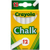 Crayola Chalk-White 12/Pkg - 51-0320 - 071662003203
