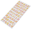 Obed Marshall Fantastico Thickers Stickers 180/Pkg-Enjoy Alphabet - OM008124