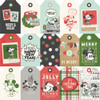 25 Pack - Say Cheese Classic Mouse Christmas Double-Side Cardstock 12"-Tag Elements - 5A0034WV-1H6C2