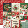 25 Pack - Simple Vintage Believe Double-Sided Cardstock 12"X12"-2X2/4X4 Elements - 5A0034W6-1H6DR - 810191520665
