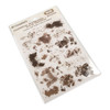 49 And Market Essential Textblends Rub-Ons 6"X8" 2/Pkg-Hickory - VBRUBONS-37605 - 752505137605
