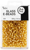 2 Pack - Cousin DIY Glass E-Beads 6/0 100g-Gold - 5A002GNB-1GJ5K - 191648087475