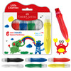 2 Pack - Little Creatives Jumbo Squeezing Paintbrush-Primary - 5A002JG8-1GKZH