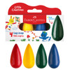 3 Pack - Little Creatives Easy Grasp Bulb Crayons-4/Pkg - 5A002JG5-1GKZC