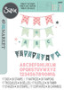Sizzix Thinlits Die & A5 Stamp Set By 49 & Market-Banner Bash - 5A0034BJ-1H61G - 630454292395