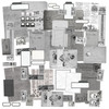 2 Pack - Color Swatch: Charcoal Ephemera Stackers-60/Pkg - CCS27488