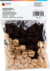 6 Pack - CousinDIY Pom-Poms 1" 80/Pkg-Brown Mix - 5A002XS1-1GYK7