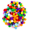 3 Pack - CousinDIY Pom-Poms Multi-Size 300/Pkg-Primary - 5A002XWX-1GYKZ