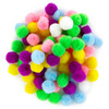 6 Pack - CousinDIY Pom-Pom 0.5" 100/Pkg-Pastel Mix - 5A002XTR-1GYM2
