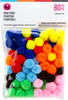 6 Pack - CousinDIY Pom-Poms 1" 80/Pkg-Multi-Colored - 5A002XQ3-1GYN9 - 191648181166