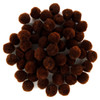 6 Pack - CousinDIY Pom-Pom 1" 80/Pkg-Brown - 5A002XW1-1GYJW