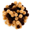 CousinDIY Pom-Pom 0.5" 100/Pkg-Brown Mix - 5A002XSS-1GYKX