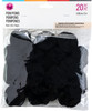 CousinDIY Pom-Poms 2" 20/Pkg-Black - 5A002XT5-1GYLB - 191648181272