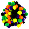CousinDIY Pom-Poms 100/Pkg-Halloween Variety Pack - 5A002XSQ-1GYML