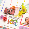 Amy Tan Stay Sweet Inflated Ephemera Die-Cuts 6/Pkg-Double-Sided - 351204