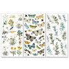 Krafty Garden Rub-On Transfer Set-Botanicals - KG26603 Krafty Garden Rub-On Transfer Set-Botanicals - KG26603