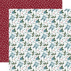 25 Pack - Winter Fun Double-Sided Cardstock 12"X12"- Stay Frosty Floral - 5A0033TW-1H5GW - 810192595891