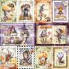 25 Pack - Memory Place Double-Sided Paper 12"X12"-Halloween in Wonderland Curious - 5A00378M-1H88Q