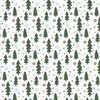 25 Pack - Winter Fun Double-Sided Cardstock 12"X12"- Snowy Forest Trees - 5A0033TW-1H5JL