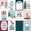 25 Pack - Winter Fun Double-Sided Cardstock 12"X12"- 3x4 Journaling Cards - 5A0033TW-1H5KN