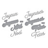 Spellbinders Etched Dies-International Holiday Sentiments, French - 5A003CZ4-1H97D Spellbinders Etched Dies-International Holiday Sentiments, French - 5A003CZ4-1H97D