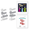 Spellbinders Etched Dies-International Holiday Sentiments, Italy - 5A003CZW-1H97M