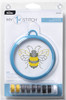 Bucilla/My 1st Stitch Mini Counted Cross Stitch Kit 3" Frame-Bee (14 Count) - 49356E - 046109493565