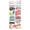 Amy Tan Stay Sweet Thickers Stickers 39/Pkg-Roll With It Phrase/Foam - 351207 - 718813512077