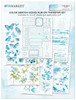 Color Swatch: Ocean Rub-Ons 6"X8"-6 Sheets - CSO41084 - 752505141084