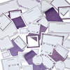 Color Swatch: Lavender Envelope Bits-37/Pkg - CSL41480