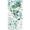 Color Swatch: Teal Rub-On Transfer Set-3 Sheets - TCS26306
