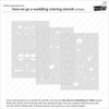 Lawn Clippings Coloring Stencils-Here We Go A-Waddling - 5A0039H9-1H8QC
