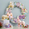 Bucilla Felt Ornaments Applique Kit Set Of 3-Putz Village 3D - 5A003CMF-1H8Y4