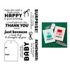 Hero Arts Clear Stamp Set-Just Because, Best Gift Ever - 5A003CYQ-1H96F