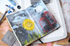 Sizzix Studio A5 Clear Stamp and Stencil Set By Mark Montano-Weather Wonder - 5A00322D-1H3QV - 630454292609