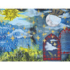 Sizzix Studio A5 Clear Stamp and Stencil Set By Mark Montano-Weather Wonder - 5A00322D-1H3QV