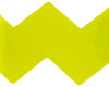 3 Pack - We R Chevron Washi Tape .875"X26'-Lime - 5A003G27-60035