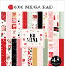 Carta Bella Double-Sided Cardmakers Mega Paper Pad 6"X6"-Be Mine - 5A003D2K-1H9C7 - 810192597628