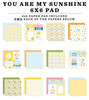Echo Park Double-Sided Paper Pad 6"X6"-You Are My Sunshine - 5A003D54-1H9FK