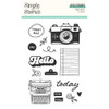 Simple Stories Take Note Photopolymer Stamps -Take Note - 5A003CT5-1H90R - 810191521884