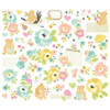 Simple Stories Floral Bits & Pieces Die Cuts 49/Pkg-Classic Pooh Baby - 5A003CQG-1H91Z