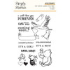 Simple Stories Classic Pooh Baby Photopolymer Stamps -Hello Baby - 5A003CQX-1H92X - 810191521570