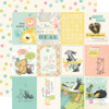 25 Pack - Simple Stories Pooh Baby Double-Sided Cardstock 12"x12"-3X4 Elements - 5A003CSD-1H933 - 810191521464